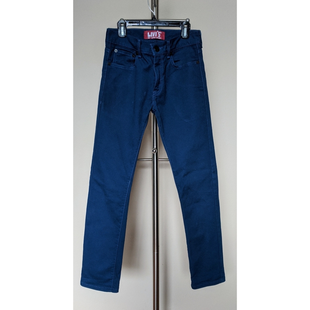Mens Boys Super Skinny 27" Blue 510 Jeans Pants